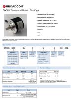 Rotary Encoder - Economic type, BW38H, BW38S - 3