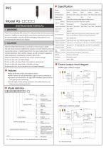 Crossing-beam light curtain AS series - 1