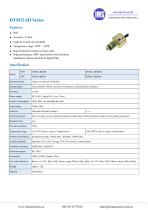 Plastic liquid level sensor DTM12-IH series