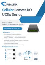 Cellular Remote I/O UC3x Series - 1