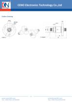 CENO 1 channel 50GHz high frequency rotary joint RCN0150B-2