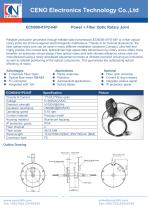 CENO 4 Channel Fiber optic rotary joint combine power slip rings ECN000-01P2-04F-1