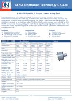 CENO 5 channel radio frequency rotary joint RCN05-0101-0402B-1