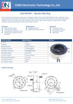 CENO Big Bore Industrial Slip Ring CN120-04P1-1