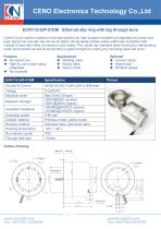 CENO Big through hole Ethernet swivel ECN115-25P-01EM-1
