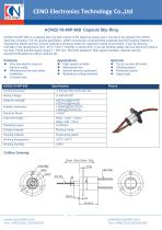 CENO Capsule slip ring power combine signal ACN22-18-04P-06S-1