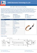 CENO Capsule swivel with Low electrical noise ACN-130S-1
