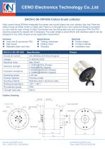 CENO Carbon brush collector ring 200A BHCN-C-50-10P-05S-1