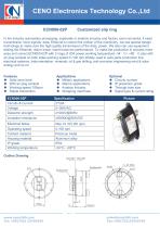 CENO Customized solid rotary joint ECN000-02P-1