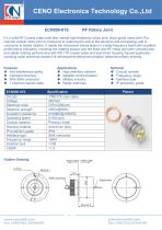 CENO ECN000-01S Rotary joint for video signal transmitting - 1