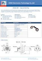 CENO encoder slip ring with 36 channel ACN22-36P-1
