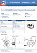 CENO Ethercat slip ring ECN025-10P2-02EG-1