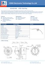 CENO  Explosion proof ATEX slip ring ECN-EX-04S - 1