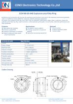 CENO Explosion-proof Slip Ring ECN180-EX-04S - 1