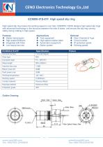 CENO Fiber Optic Rotary Joint ECN000-01S-01F - 1