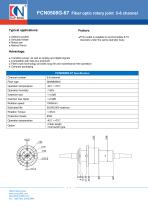 CENO Fiber optic rotary joint FCN0508G-67 - 1