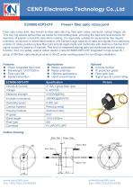 CENO Fiber optic rotary joint integrate electric swivel ECN000-03P3-01F-1