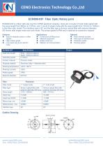 CENO Fiber optical collector with SC connector ECN000-03F-1