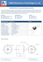 CENO High speed slipring assembly ECN000-02S-GS-1