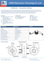 CENO Hollow shaft slip ring ECN025-12S - 1