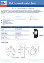 CENO Hollow shaft slip ring ECN100-1