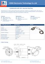 CENO Industrial Slip Ring ECN000-02P2-05P-33S - 1