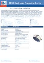 CENO Large size waterproof carbon brush slip ring ECN-C-550-06P3-1