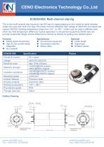 CENO Multi-channel hollow shaft slipring ECN050-90S-1