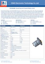 CENO RF rotary joint with 4.5GHz 2 channels RCN0204B-1