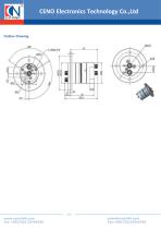 CENO RF rotary joint with 4.5GHz 2 channels RCN0204B-2