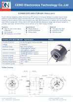 CENO RF rotary joint combined Ethernet ECN000-02P2-06S-01EM-04R-1