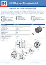 CENO RF Rotary joint with through hole RCN0201-T-1