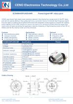 CENO Rotary joint with power and RF channel ECN000-05P2-05S-04R-1