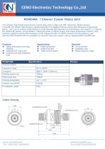 CENO Single Channel Coaxial  Rotary Joint RCN0140A - 1