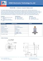 CENO Single Channel Coaxial Rotary Joint RCN0140B - 1