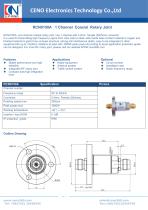 CENO Single Channel  Coaxial  Rotary Joint RCN0150A - 1