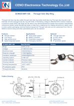 CENO Slip ring with 1 inch through bore ECN025-08P-12S-1