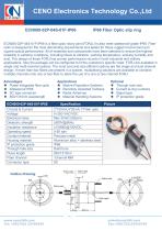 CENO Slip ring fiber optic channel combine power channel ECN000-02P-04S-01F-IP66 - 1