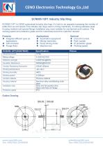 CENO Solid slipring with flange ECN000-12P1-1