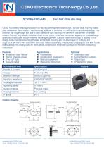 CENO Split slip ring with 166mm through hole SCN166-02P1-04S-1