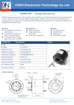 CENO Through hole slip ring with 60mm hole ECN060-24P1 - 1