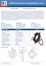 CENO Through hole slip ring 70mm ECN070-02P3-1