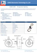 CENO Through hole slip ring ECN012-04P2 - 1