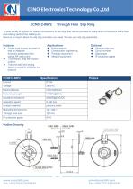 CENO Through Hole Slip Ring ECN012-06P2 - 1