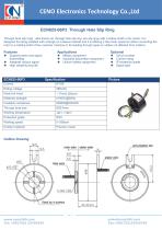 CENO Through Hole Slip Ring ECN025-06P3 - 1
