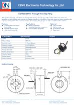 CENO  Through Hole Slip Ring ECN025-06P3 - 1