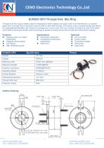 CENO Through hole slip ring ECN025-12P3 - 1