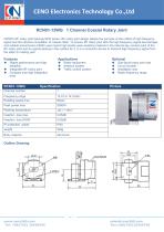 CENO Waveguide Rotary Joint Single Channel RCN01-13WG - 1