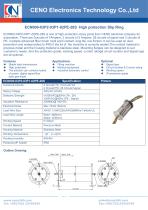 Flange mounting slip ring IP65 ECN000-03P2-03P1-02PE-28S-1