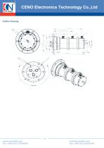 Radar RF rotary joint with 3 channel RCN0301B-2